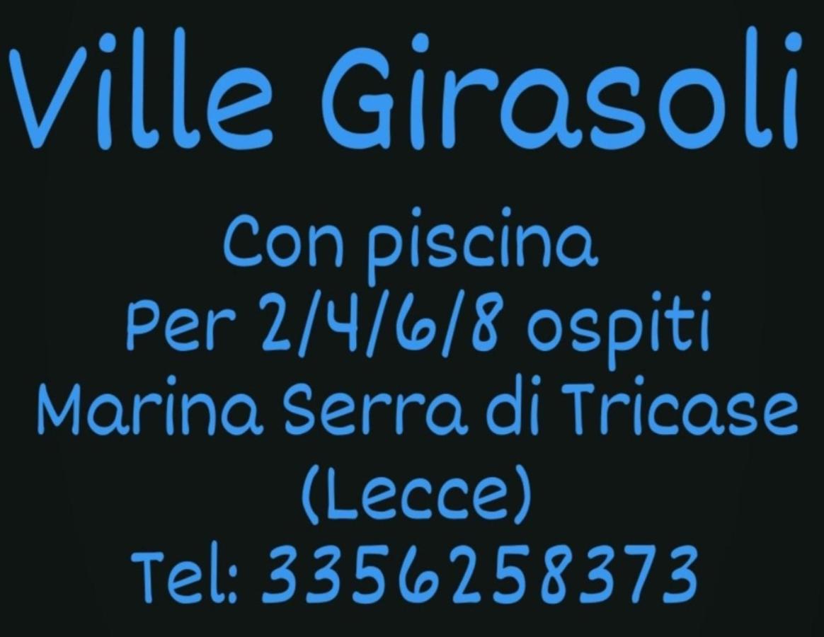 Ville Girasoli "Villa Nella Baia" With Private Swimming Pool Tricase Zimmer foto